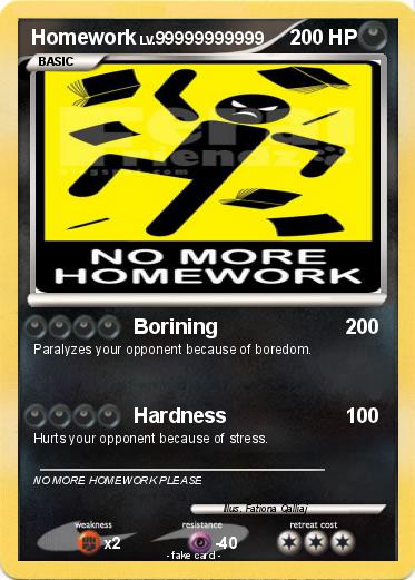 Pokemon Homework