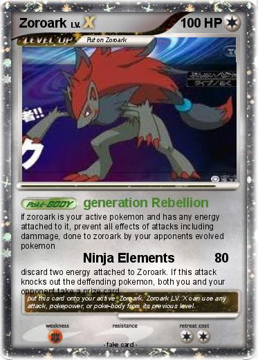 Pokemon Zoroark
