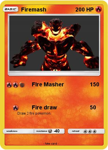 Pokemon Firemash