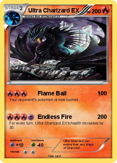 Pokemon Ultra Charizard EX