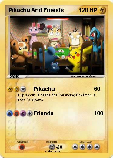 Pokemon Pikachu And Friends