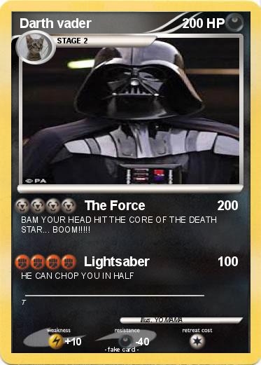 Pokemon Darth vader