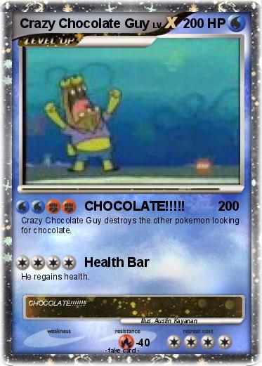 Pokemon Crazy Chocolate Guy