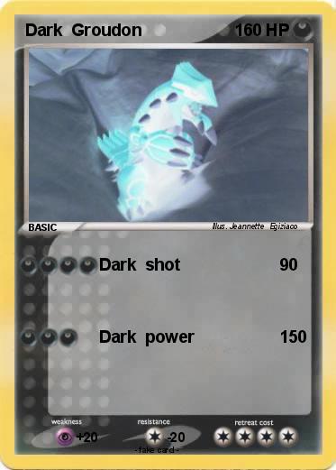 Pokemon Dark  Groudon