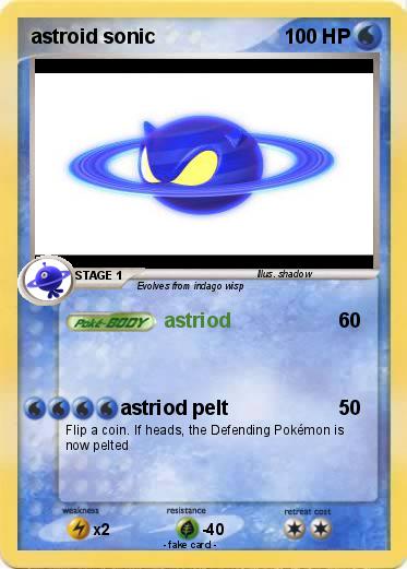 Pokemon astroid sonic