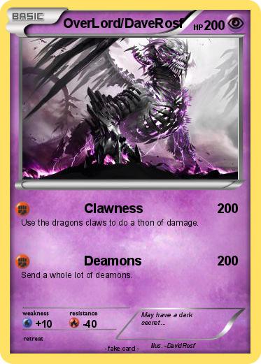 Pokemon OverLord/DaveRosf