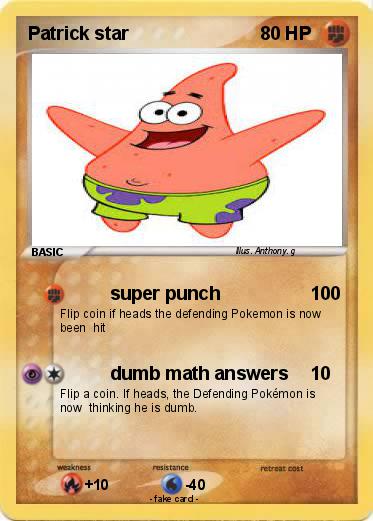 Pokemon Patrick star