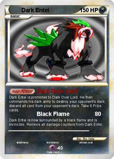 Pokemon Dark Entei