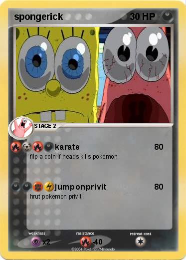 Pokemon spongerick