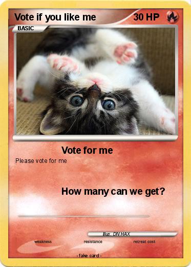 Pokemon Vote if you like me