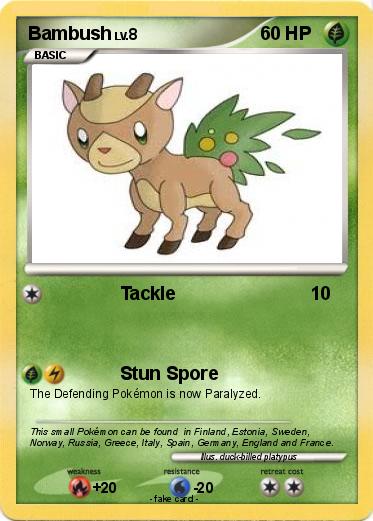 Pokemon Bambush