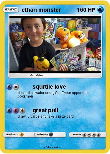 Pokemon ethan monster