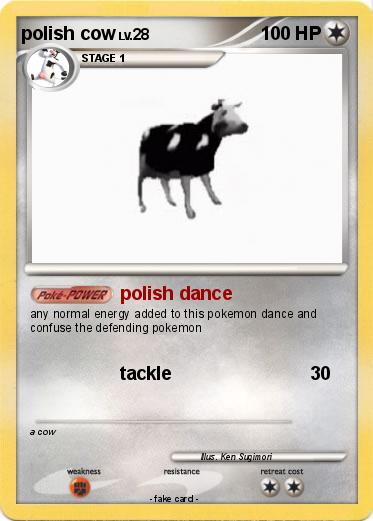 Pokemon polish cow