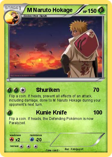 Pokemon M Naruto Hokage