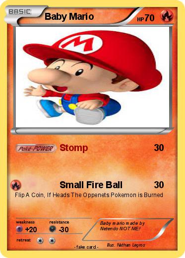 Pokemon Baby Mario