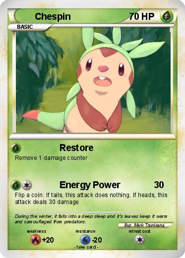 Pokemon Chespin
