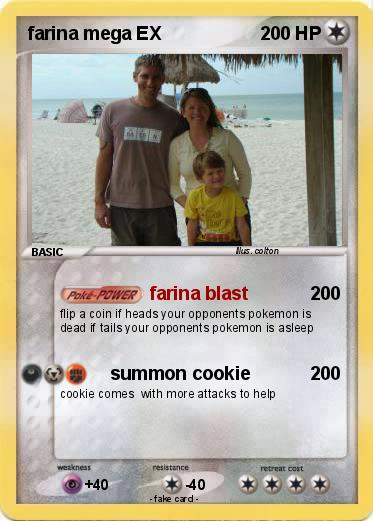 Pokemon farina mega EX