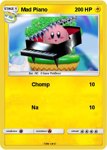 Pokemon Mad Piano