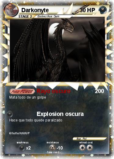 Pokemon Darkonyte