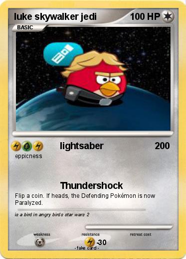 Pokemon luke skywalker jedi