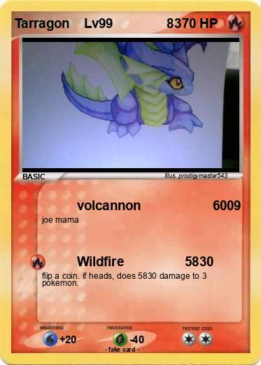 Pokemon Tarragon    Lv99               83