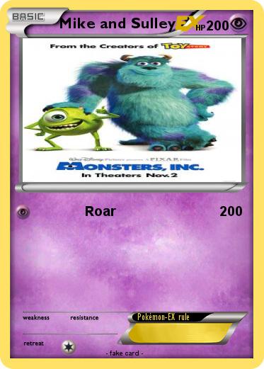 Pokemon Mike and Sulley