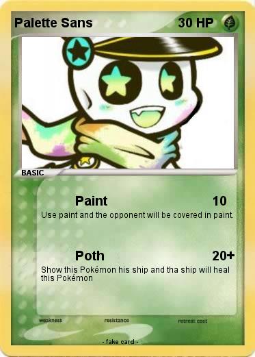 Pokemon Palette Sans