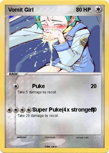 Pokemon Vomit Girl