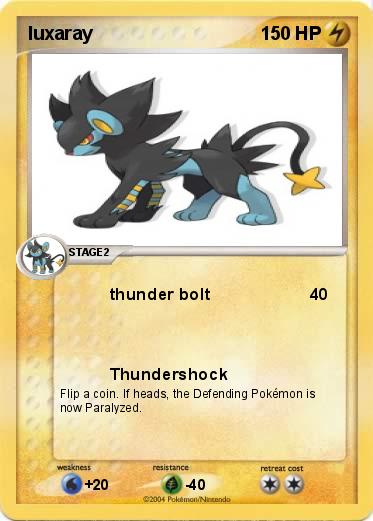 Pokemon luxaray