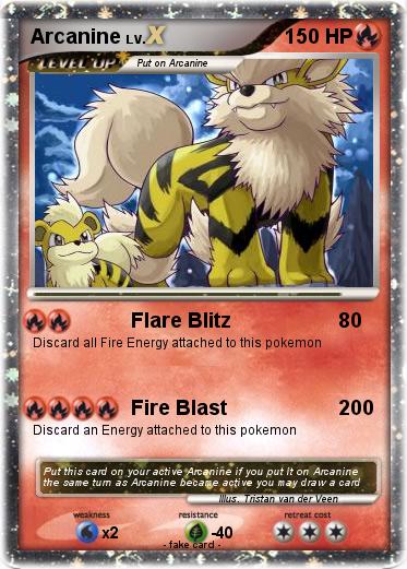 Pokemon Arcanine