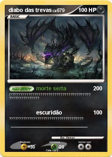 Pokemon diabo das trevas