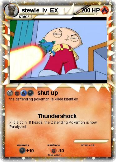 Pokemon stewie  lv  EX