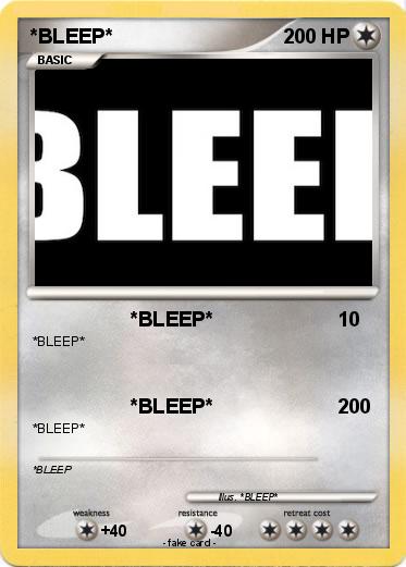 Pokemon *BLEEP*