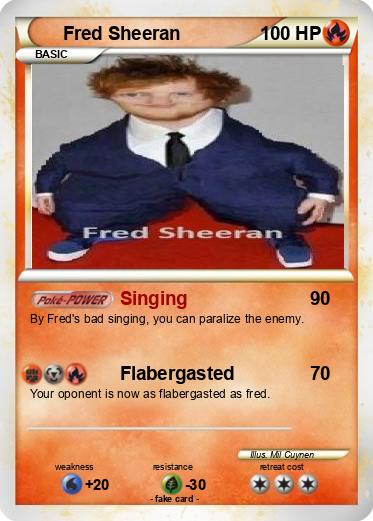 Pokemon Fred Sheeran