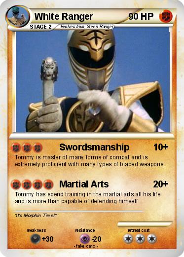 Pokemon White Ranger