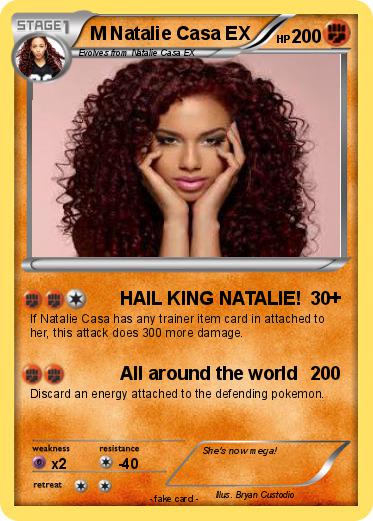 Pokemon M Natalie Casa EX