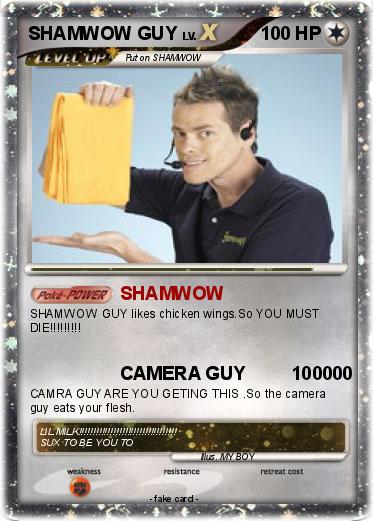 Pokemon SHAMWOW GUY