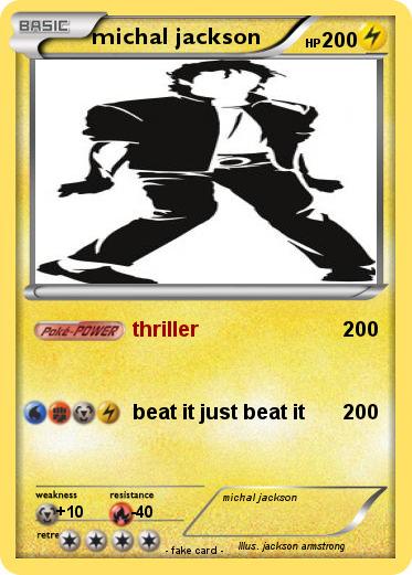 Pokemon michal jackson