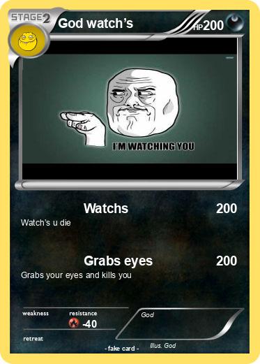 Pokemon God watch’s