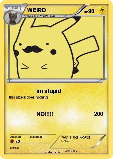 Pokemon WEIRD