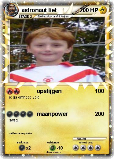 Pokemon astronaut liet