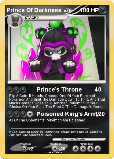 Pokemon Prince Of Darkness