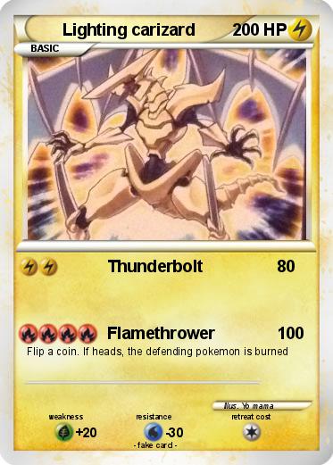 Pokemon Lighting carizard