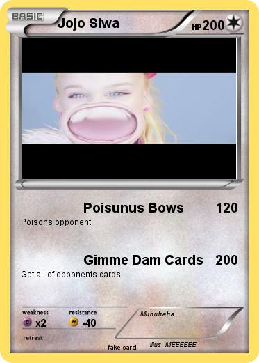 Pokemon Jojo Siwa