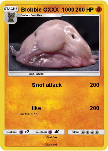 Pokemon Blobbie GXXX  1000