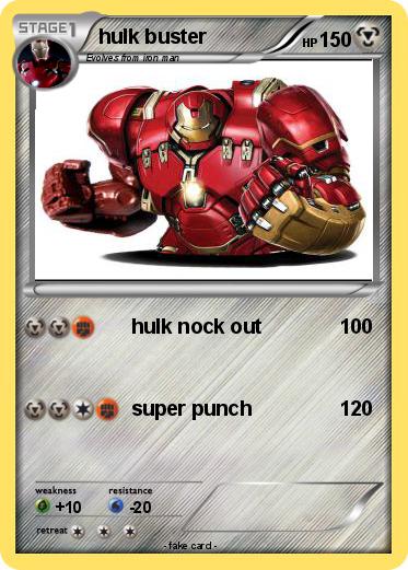 Pokemon hulk buster