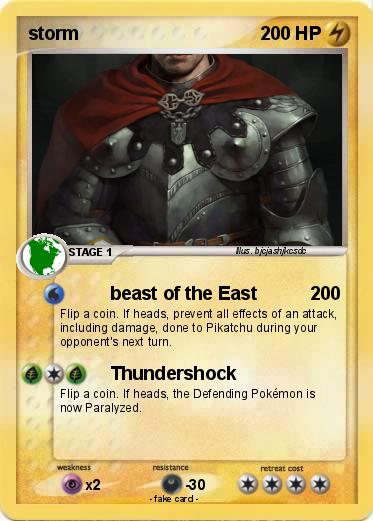 Pokemon storm