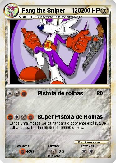 Pokemon Fang the Sniper    120