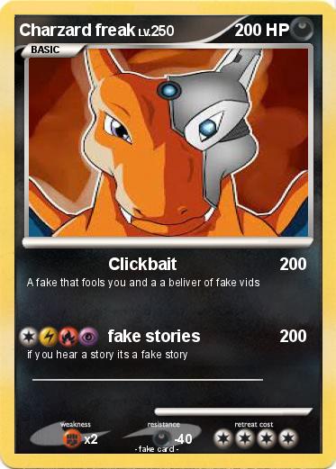 Pokemon Charzard freak