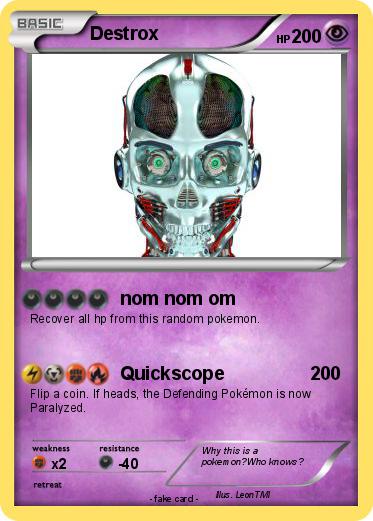 Pokemon Destrox